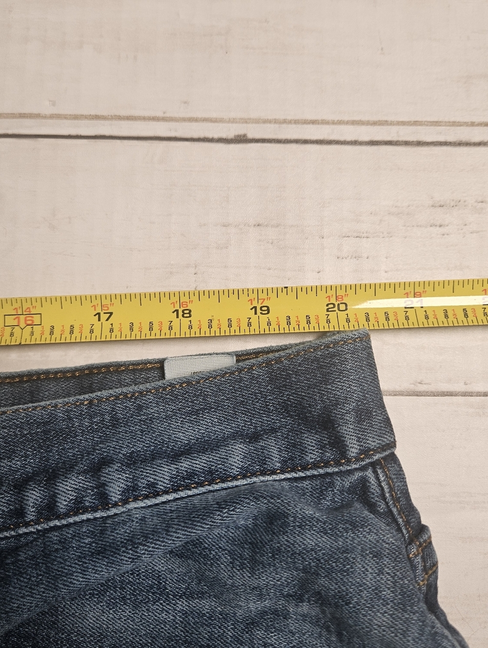 Lucky Brand 181 Relaxed Straight Jeans Mens 42x32 Medium Wash Distressed 42x30 - Picture 7 of 11